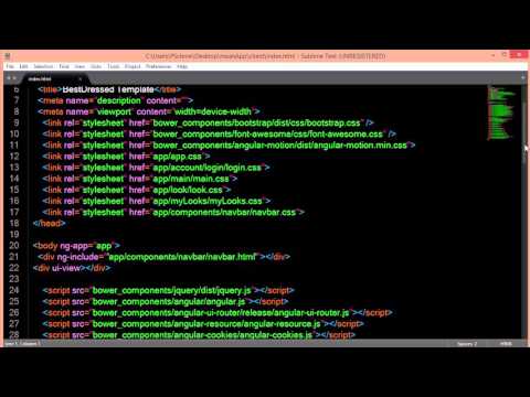 Master the MEAN Stack - 20 - View Animations in UI-Router