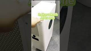 Our 3.6kW + 8kWh energy storage all - in - one machine #backuppower #machine #batteryback #factory