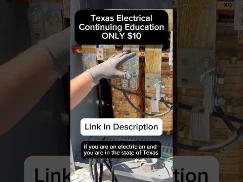 Texas Electrical License Renewal for $10 - How is This Possible?