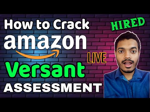 LEARN - How to Crack Amazon Versant Test | Detailed Explanation