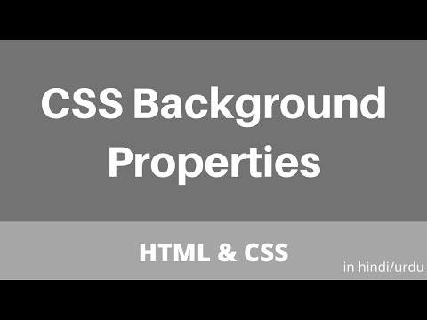 css background properties ||  part4