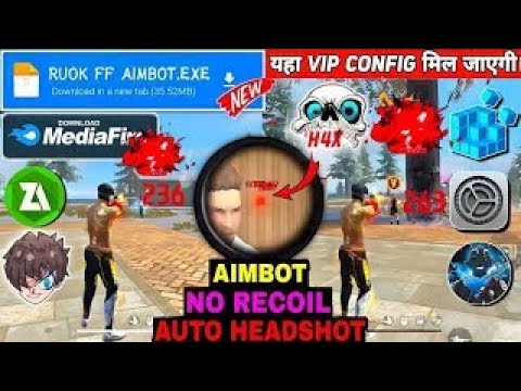Free Fire Auto Headshot Config File🎯🌠 Macro Aimbot + No Recoil Regedit ‼️ Antiban VIP Script 👽