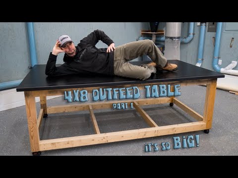 How To Build A Simple 4x8 Outfeed Assembly Table