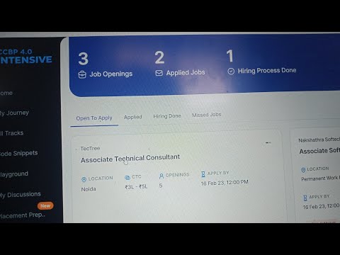 job portal in ccbp |nxtwave||idp||job opportunity in ccbp