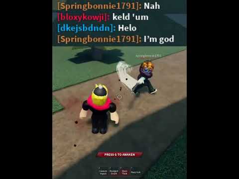 NAH, I'M GOD #jjk #roblox #viral