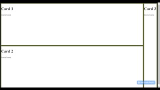 Explored Grid Areas: Naming them and assigning areas to cards| Day 429 of Web Dev