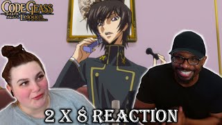 LELOUCH OUTSMARTED EVERYONE! CODE GEASS Lelouch of the Rebellion 2 x 8