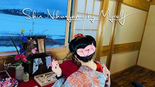#20 👘 Create a Stunning Japanese Updo by Myself ✨ Easy Shin Nihongami Tutorial