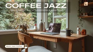 Work Jazz Study Music - Smooth Ambient Jazz for Concentration & Stress Relief