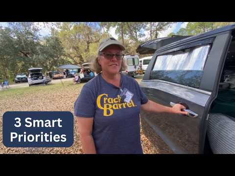 Honda Odyssey Camper Tour: Kate’s 3 Priorities