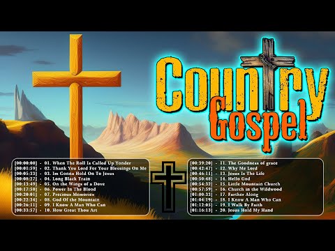 Beautiful & Uplifting Country Gospel Hymns 2024🙏⛪All time favorite country gospel song🙏