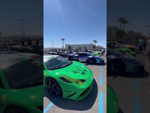 Goldrush rally is a famous super car rally done every year were you drive from Vegas to Miami￼