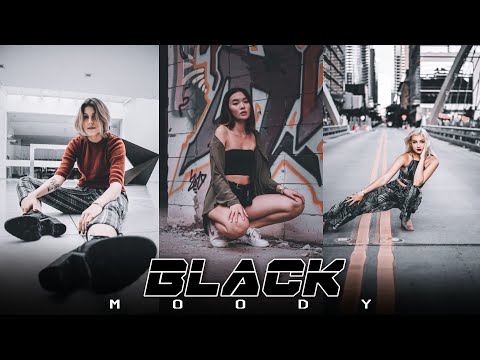 Black Tones ( Moody) Prestes | Lightroom Mobile Presets | Lightroom Tutorial