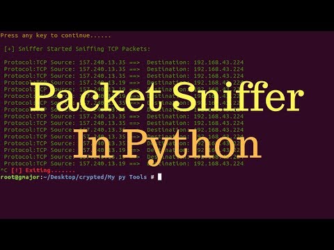 Network Sniffer in Python