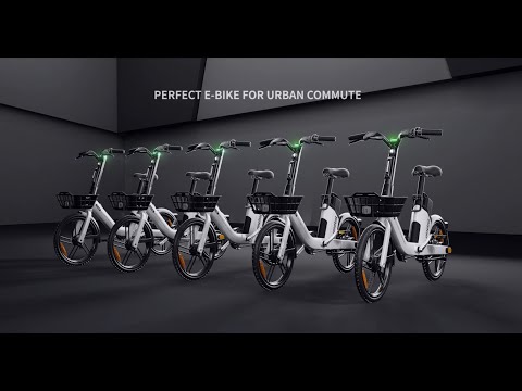 The Lightest, Simplest and Most Compact Shared E-bike B100 from Segway