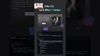 🆕🎥 Card Effects Using HTML CSS & JavaScript 🚀💡#webdevelopmenttips #newshorts #webdesign #viralshort