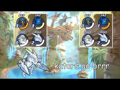 when you're really feeling the katars