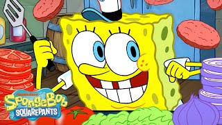 SpongeBob Be COOKIN' 🔥 | 60 Minute Compilation | @SpongeBobOfficial