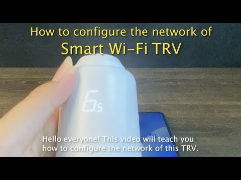 How to configure the network of the Wi-Fi LED screen version TRV -07
