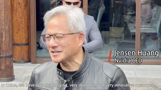 Nvidia CEO sees China as robotics and software innovation hub