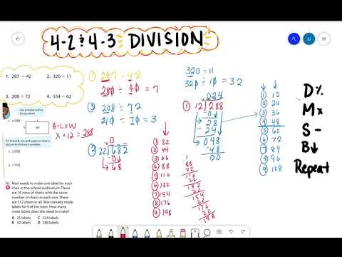 Division (4-2 & 4-3)