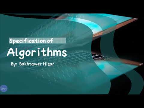 2) Specifications of Algorithms in Urdu/Hindi | by Bakhtawer Nisar