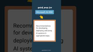 AI Guidelines - Microsoft AI-900