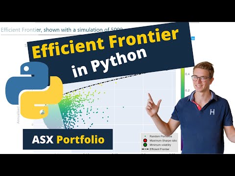 Efficient Frontier in Python p.1