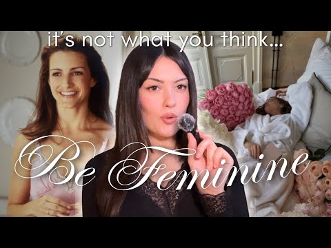 How to *actually* be feminine | embrace your femininity | romanticizing life 🌸