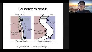 Boundary thickness and robustness in learning models (Yaoqing Yang)