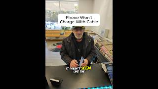 PHONE WONT CHARGE WITH CABLE!!! #retrogaming #brokenfix #smartphone #tech #education #problemfix