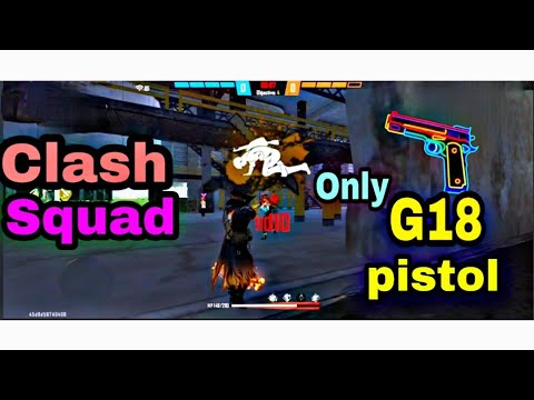 Random G18 Pistol Challenge In Clash Squad Rank Match OP      Gameplay -GarenaFreeFire #Totalgaming