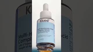 Serum for all skin types? Klued Multi-Hyaluronic Acid Complex Serum got you! ✨🩵#klued #kluedskin