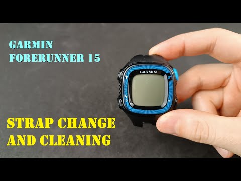 Garmin FORERUNNER 15 [new strap + cleaning]