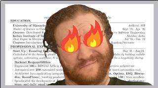 Recruiter ROASTS Resume of Software Engineer | Recruiter Reviews Resumes EP106