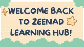 "Welcome Back! Exciting Changes and New Videos Coming Soon!"||New Services By ZEENAD LEARNING HUB