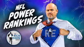 Rich Eisen Reveals His Brand-New NFL Power Rankings Heading into NFL Week 5 | The Rich Eisen Show