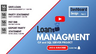 #azadeducation Developing a Loan Management Software Dashboard with C# and SQL Server