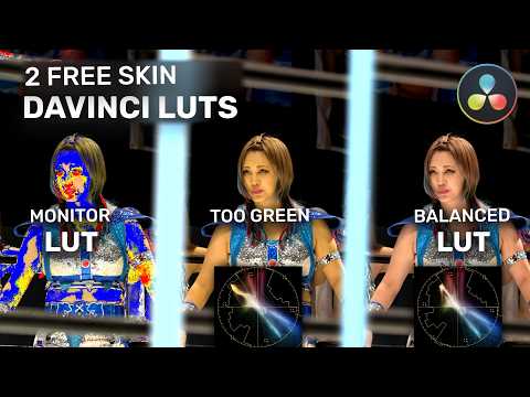 FREE LUTs: Perfect SkinTones in Davinci Resolve