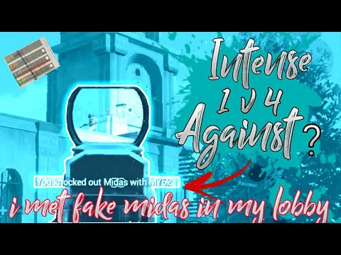 Intense 1 v 4 clutch || redmi note 5 pro pubg mobile || #slayer
