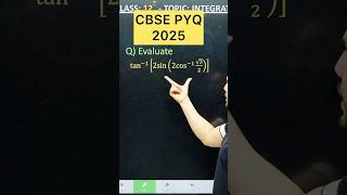 CBSE 2026 Inverse Trigonometric PYQ 2025 Maths for Class 12 #cbse2026 #maths#cbseboard #cbseclass12