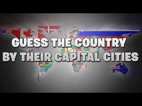 Guess the Country by their Capital Cities. All 194 countries #guessthecountry #geography
