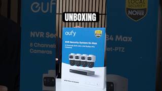 Unboxing eufy NVR security camera system S4 Max