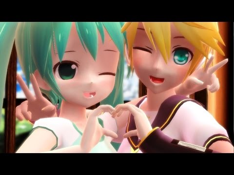 MMDxVINE When yo jams comes on + DL|||| LENxMIKU KAWAII