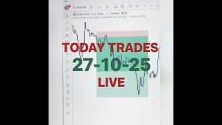 GOLD and BTC live trades of today 27-10-2025 #livetrading #livecryptotrading #livegoldforex #ndx