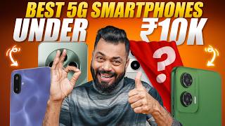 Top 5 Best 5G Smartphones Under ₹10000 Budget ⚡ September 2025