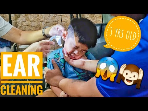 EAR CLEANING EXPERIENCE (3 YRS OLD)