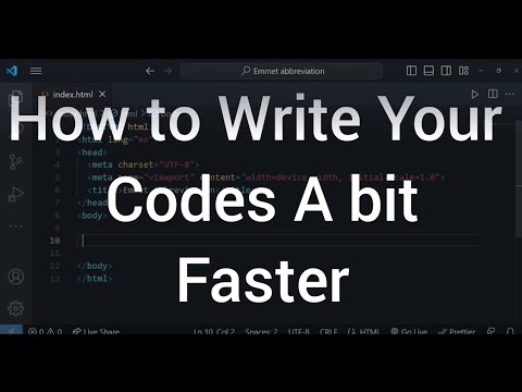 How To Write Code Faster. #coding #frontend #how #html #best