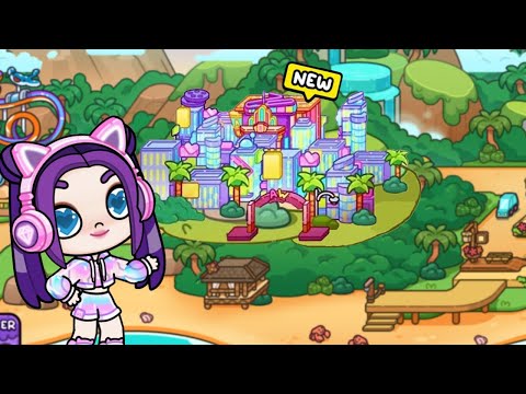 NEW UPDATE! STARDUST CITY ISLAND! NEW | SECRETS AND BUGS IN AVATAR WORLD