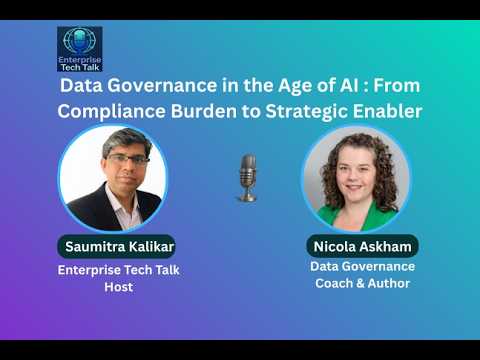 Data Governance in the Age of AI : From Compliance Burden to Strategic Enabler - with Nicola Askham